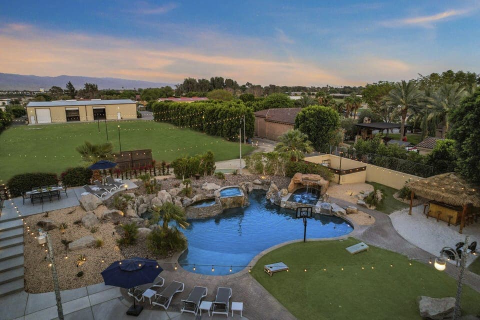 Indulge in our dreamy backyard