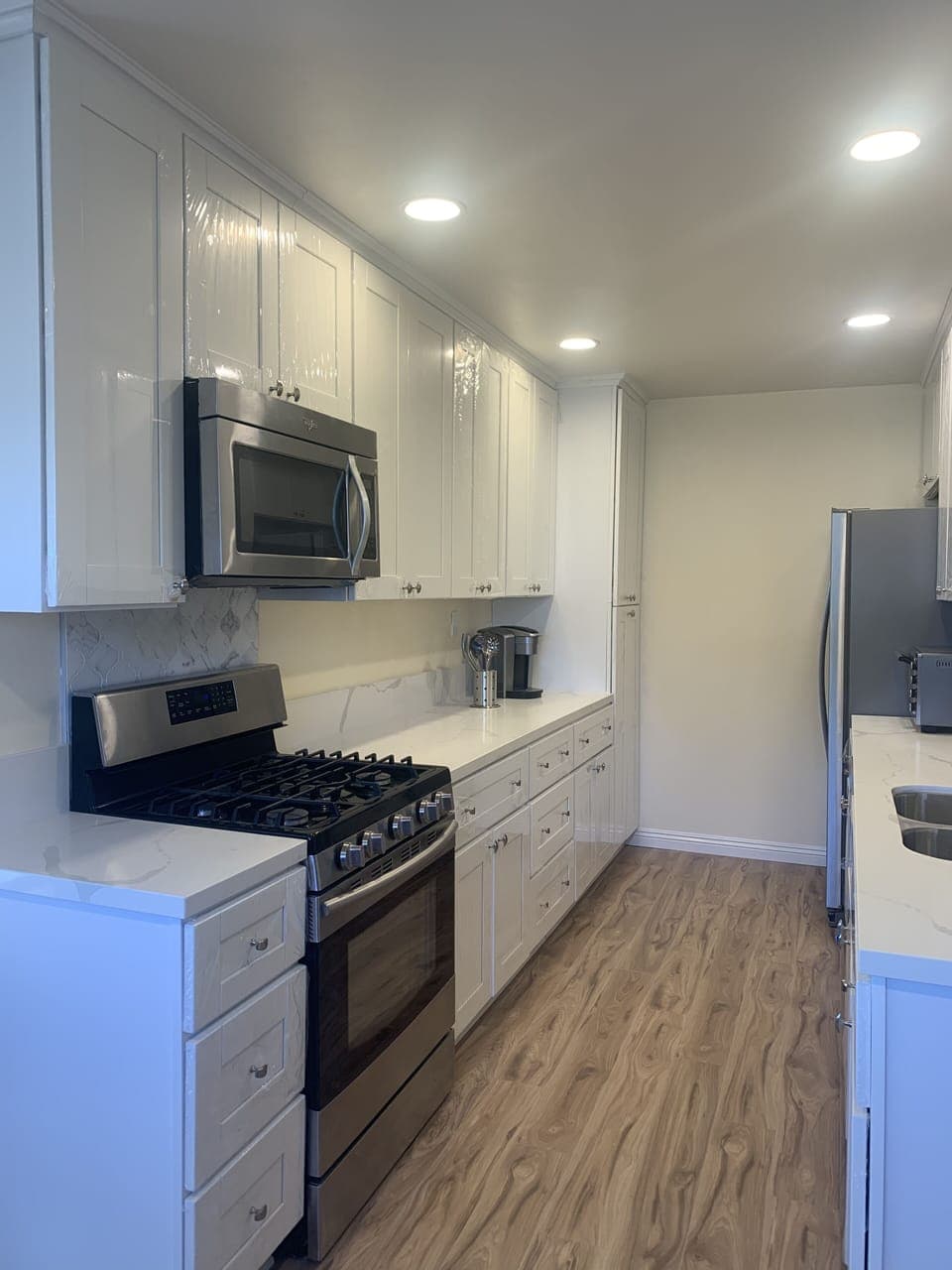 Kitchen with fully stocked