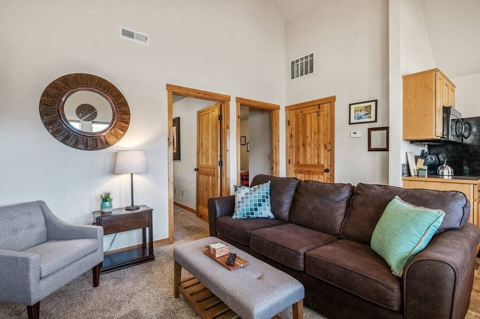 Cozy Living Room with Comfy Couch/Sofa Sleeper.