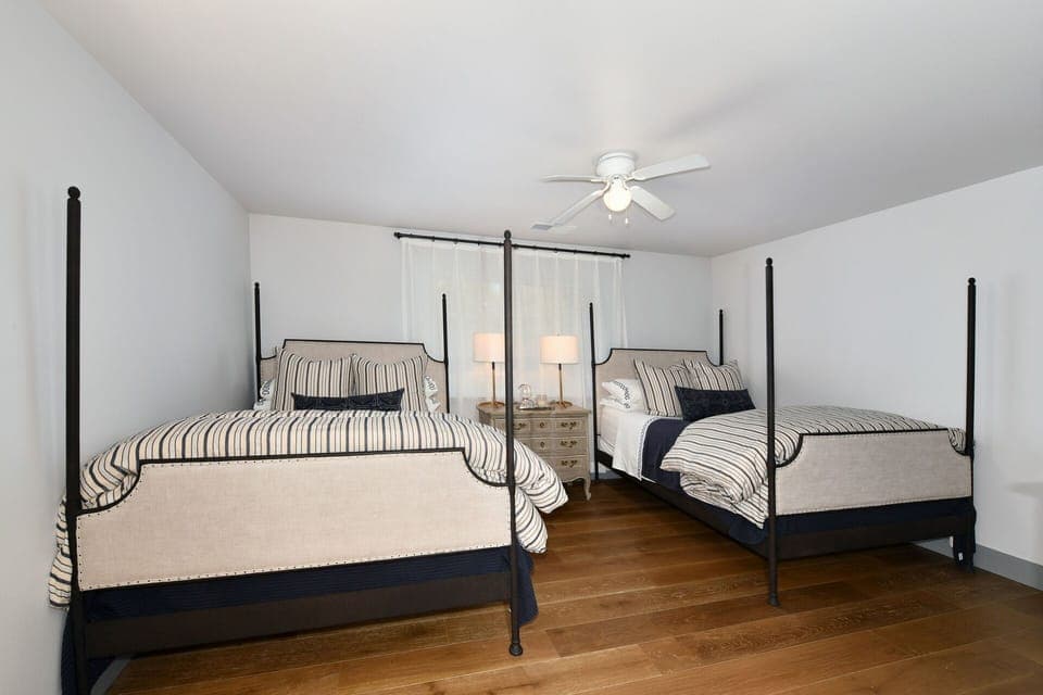 Two, very comfortable Queen-sized beds