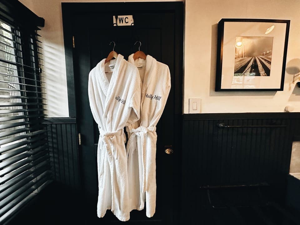 Cozy bathrobes
