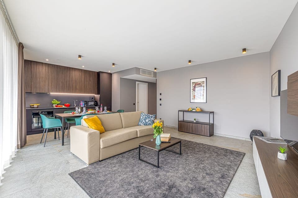 Living and dining room