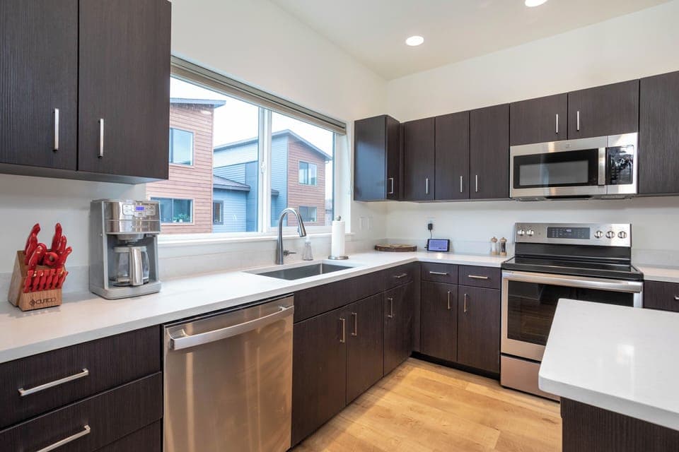 Enjoy the morning sunlight in this gorgeous kitchen | Main Level