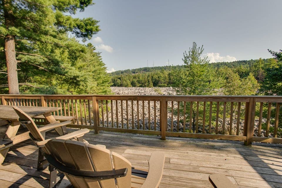 Gorgeous views from the deck!