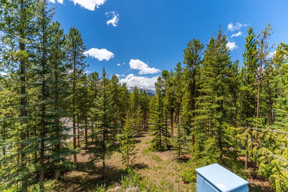 Views from the wrap around balcony.