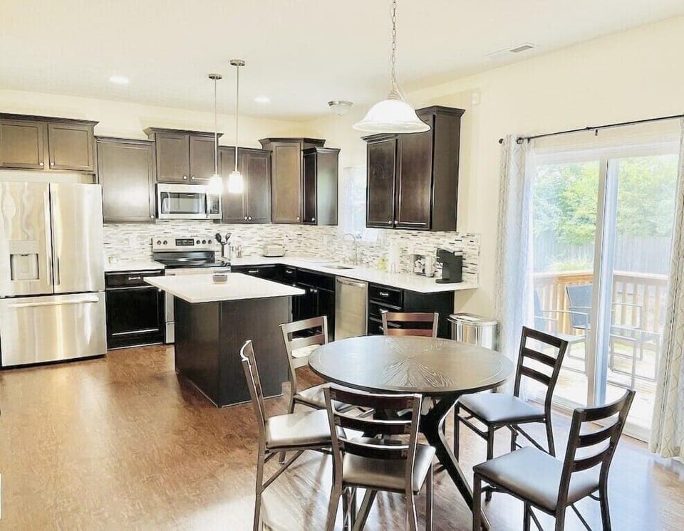 Dining area and Kitchen