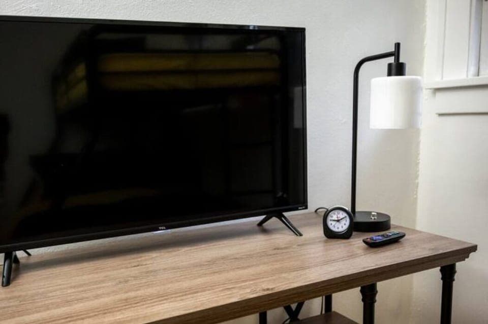 Smart TV in upstairs Bedroom