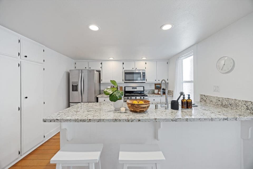 Lovely kitchen with all the amenities.