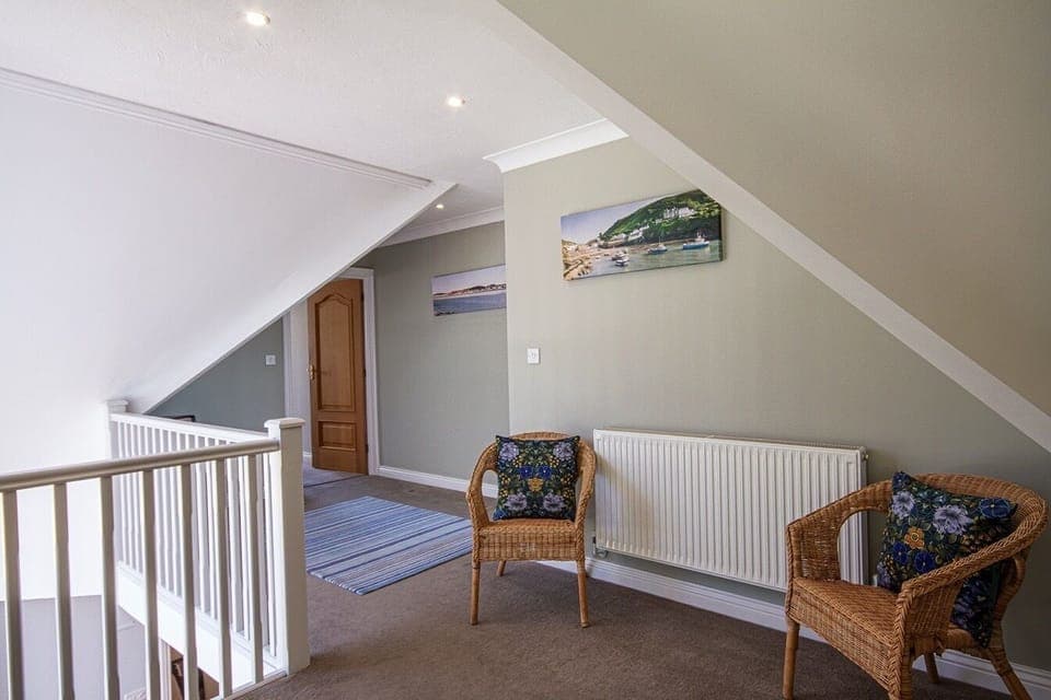 Light and spacious hallways