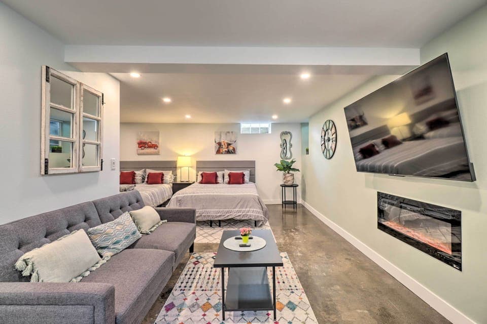 Reno Vacation Rental | Studio | 1BA | Stairs Required | 400 Sq Ft