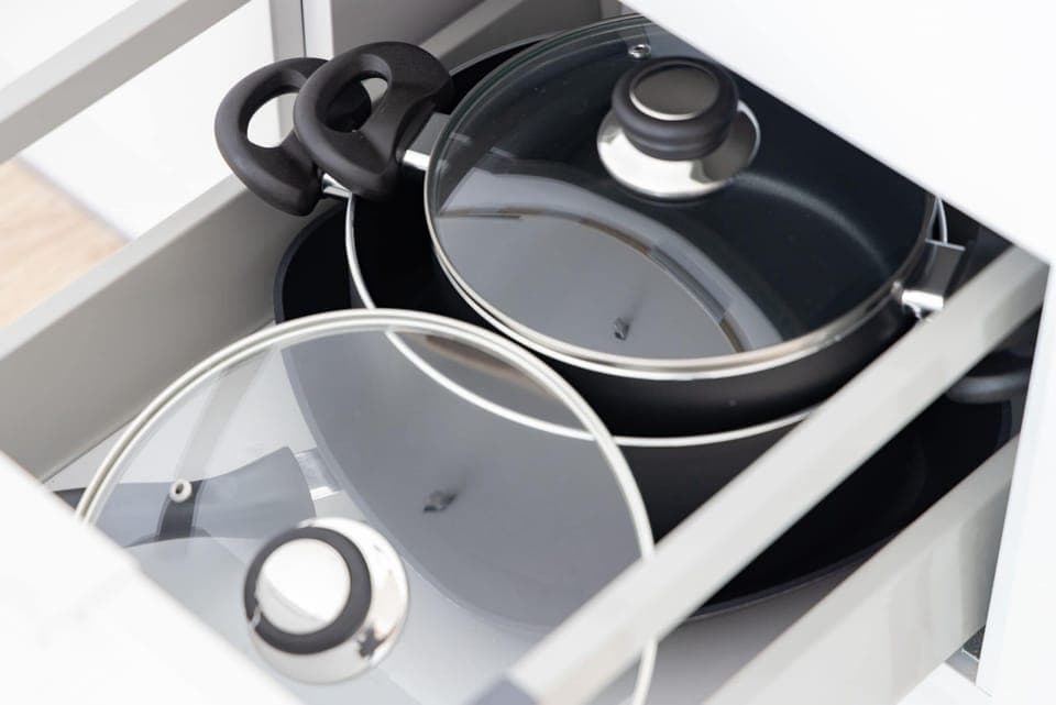 Functional furniture in the apartment. 