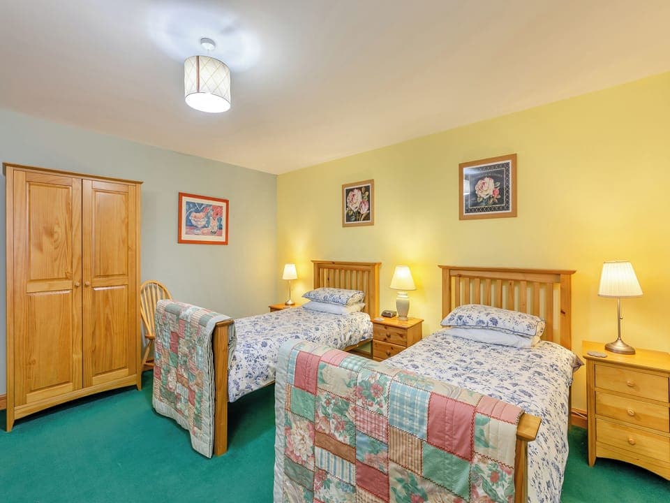 Twin bedroom | Nelly&rsquo;s Cottage - Low Cornriggs Farm, Cowshill, near Alston