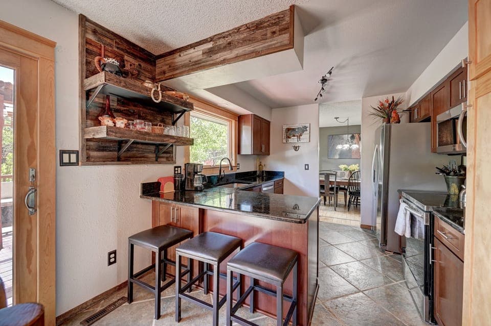 Kitchen view from table main level