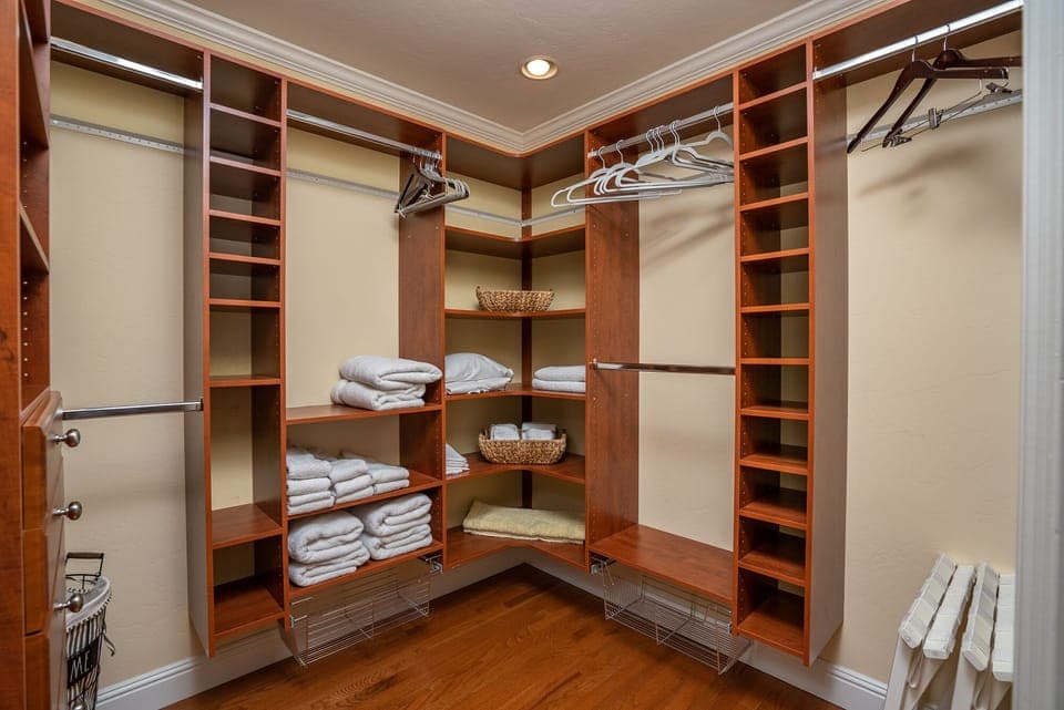 Spacious Master Closet