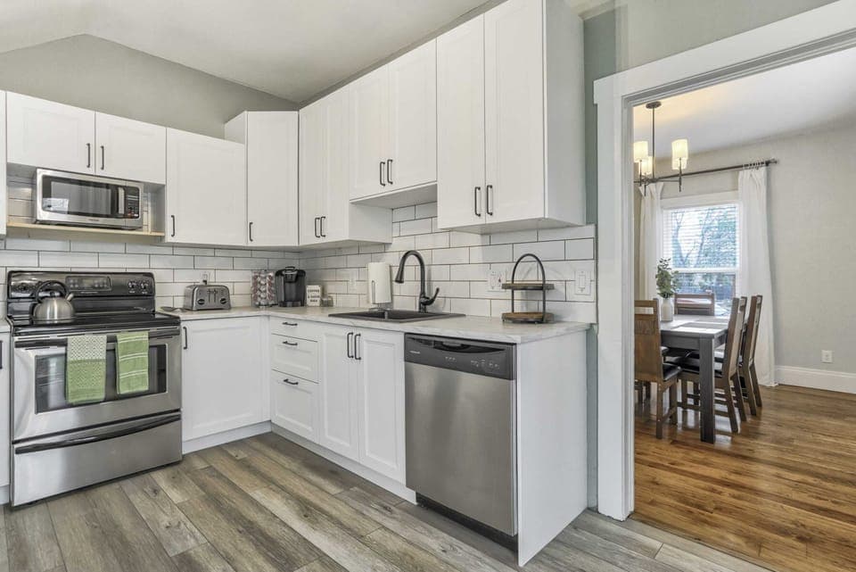 Fully stocked kitchen with all the things you may need while in town!