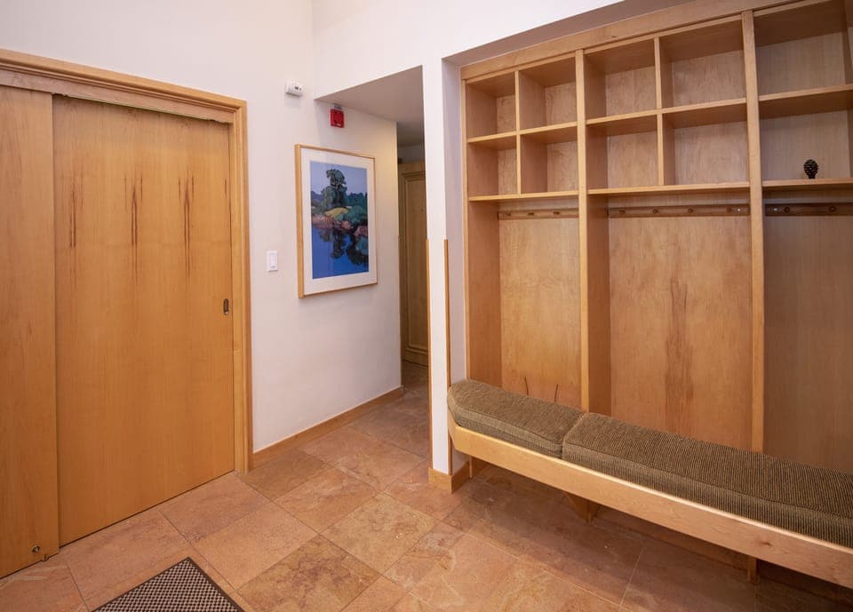 Large Cubbies for Ski Storage