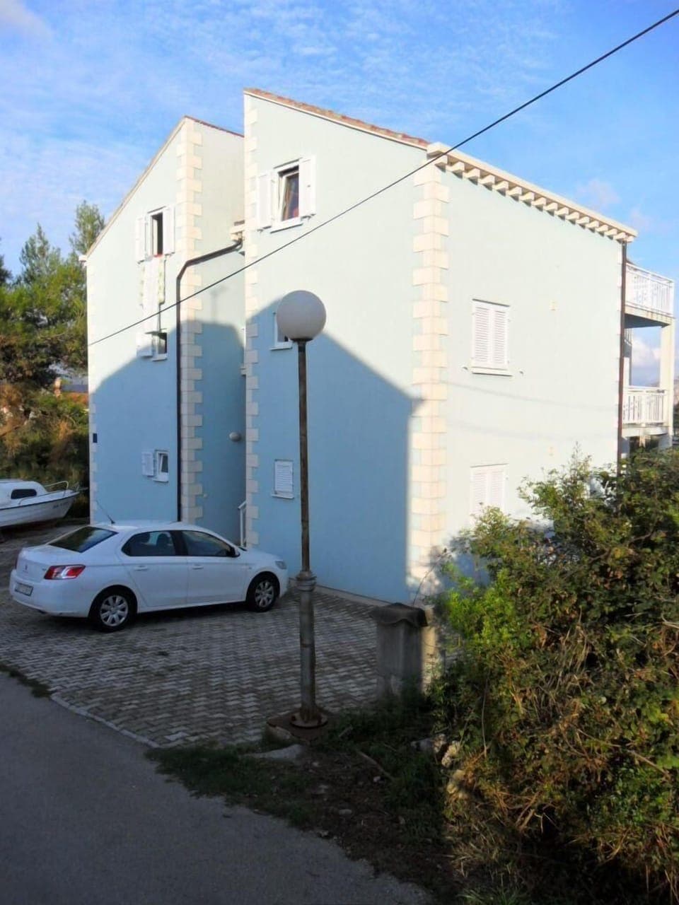 External view of the building