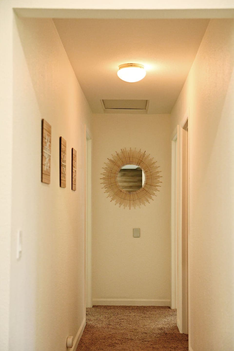 Hallway to bedrooms