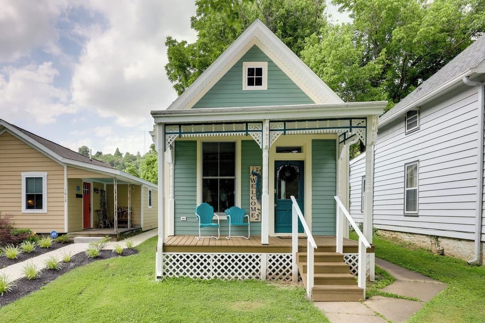 Madison Vacation Rental | 2BR | 1BA | 800 Sq Ft | Steps Required to Access