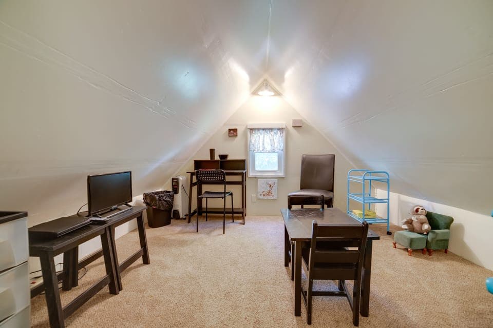 Game Room | 2nd Floor | Laptop-Friendly Workspace