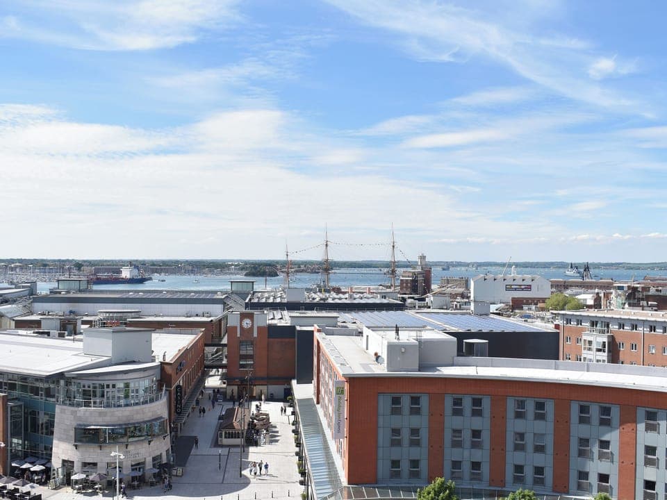 Picturesque views out to sea | Gunwharf Quays Apartments - The Two Bedroom Balcony View &rsquo;B&rsquo; - Gunwharf Quays Apartments , Gunwharf Quays, near Portsmouth