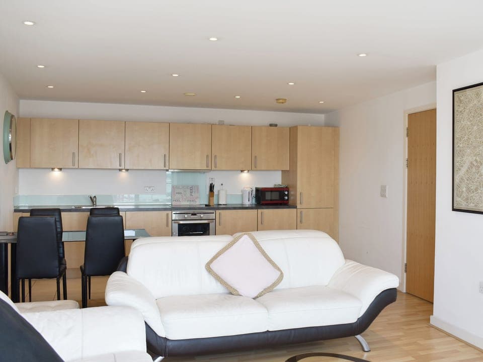 Convenient open-plan design | Gunwharf Quays Apartments - The Two Bedroom Balcony View &rsquo;B&rsquo; - Gunwharf Quays Apartments , Gunwharf Quays, near Portsmouth