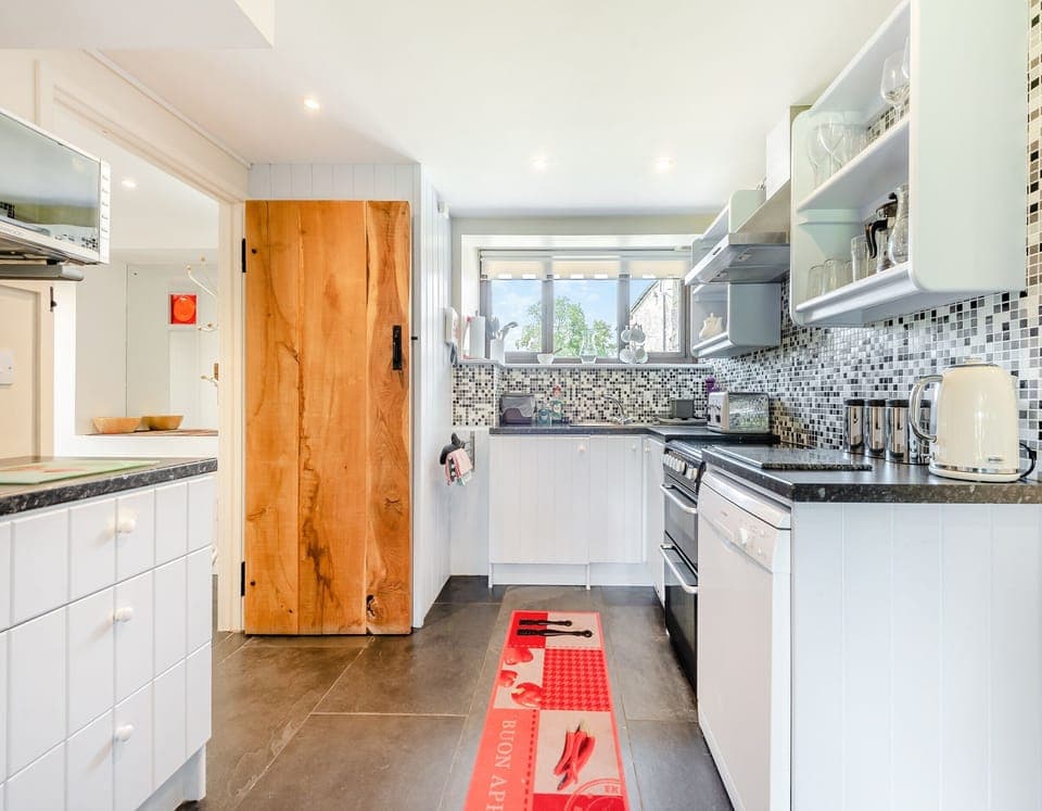 Kitchen | Rhandir Long House - Cennen Cottages at Rhandir Farm, Trapp, near Llandeilo