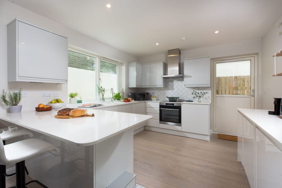 Tralee, Portreath. Ground floor: The sleek and stylish kitchen is superbly equipped with everything you'll need