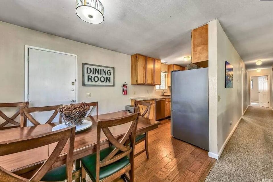 Kitchen and Dining area is connected and large for gatherings