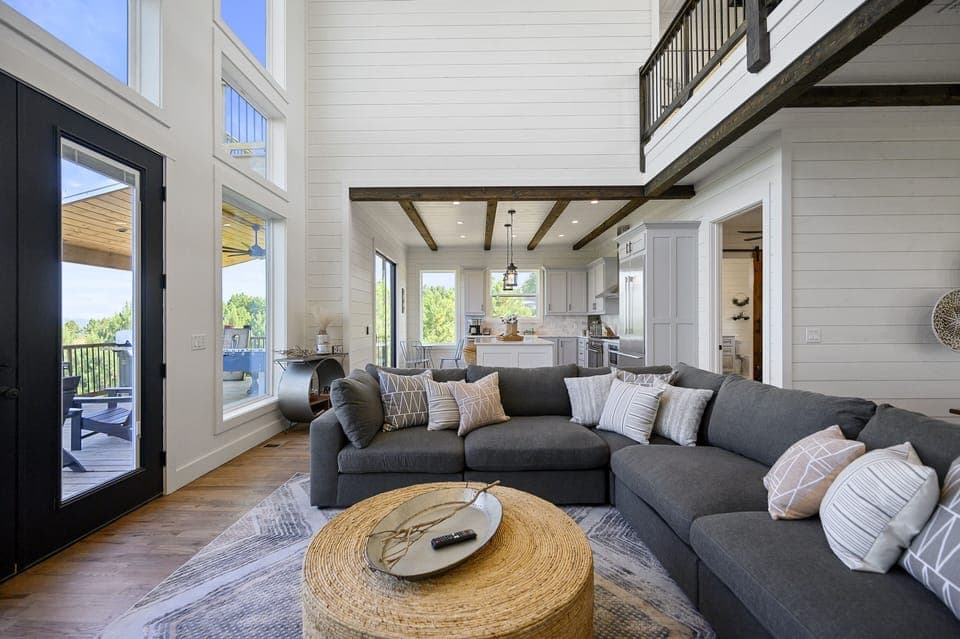 The open floor plan allows you to never be out of reach.