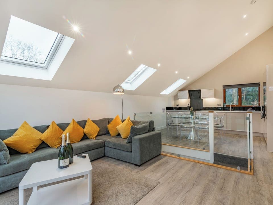 Open plan living space | Waterside Lodge Four - Ashgrove Country Park, Elland