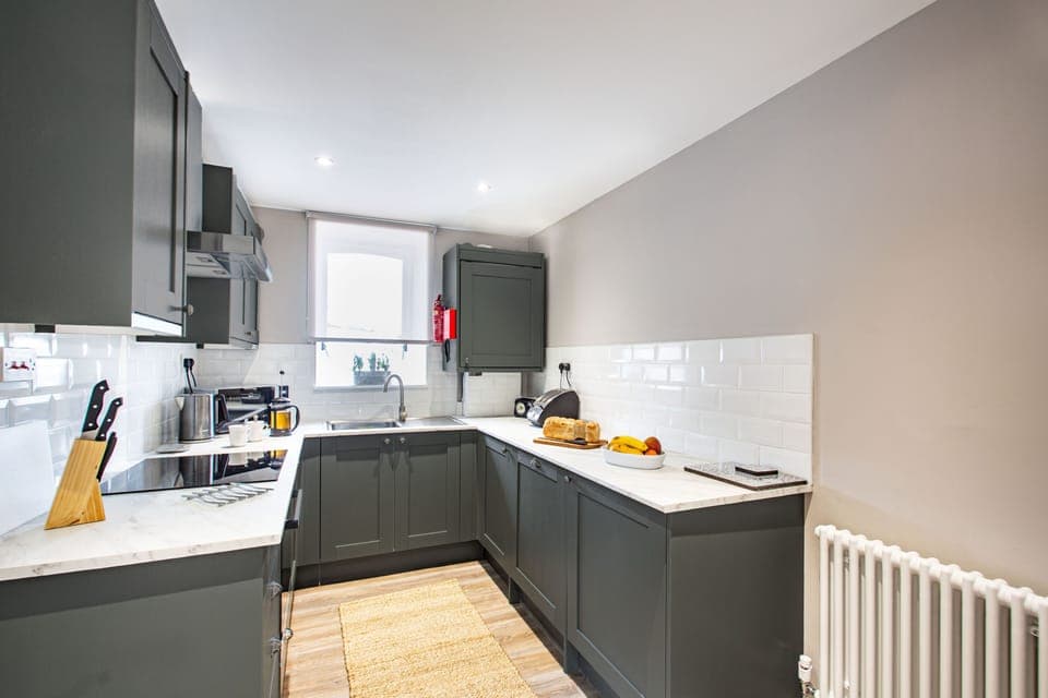 Kitchen | Seaside Cottage - Bron y Wendon Holiday Park, Llanddulas, near Llandudno