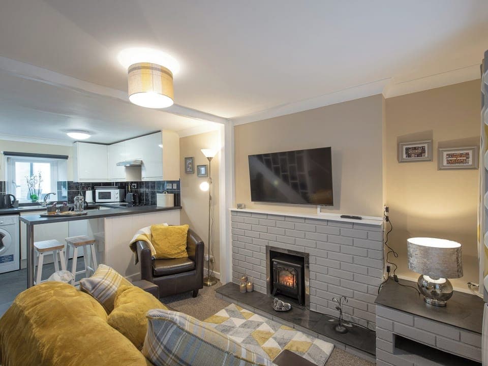 Open plan living space | Y Bwthyn, Llanrhystud