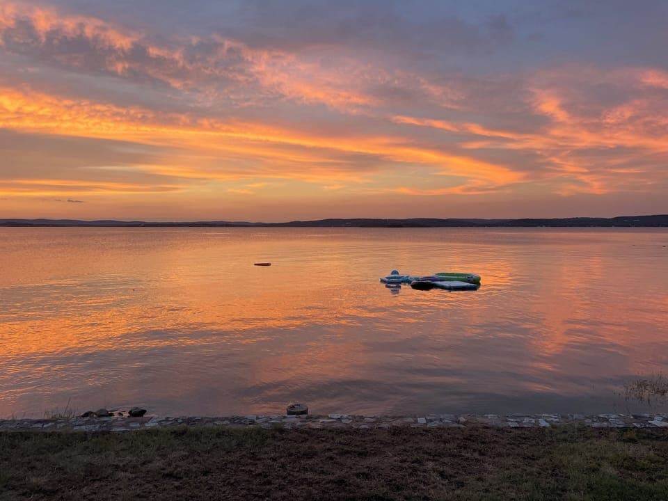 Enjoy beautiful sunsets.