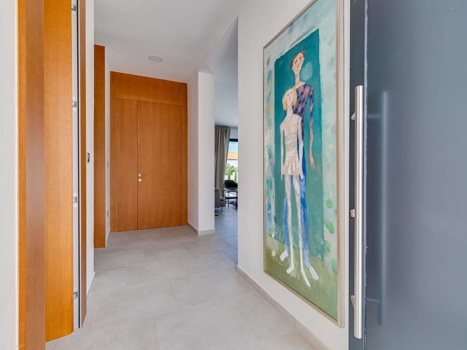 Building, Paint, Door, Wood, Flooring, Wall, Hall, House, Picture Frame