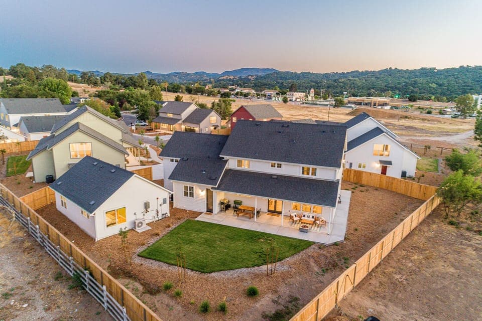 view of Mirasol Manor + the Mini Manor! For full tour visit @mirasolmanor on IG 