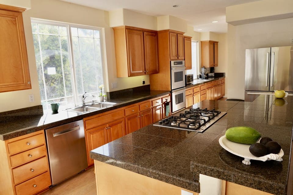 Enormous kitchen with butler's pantry