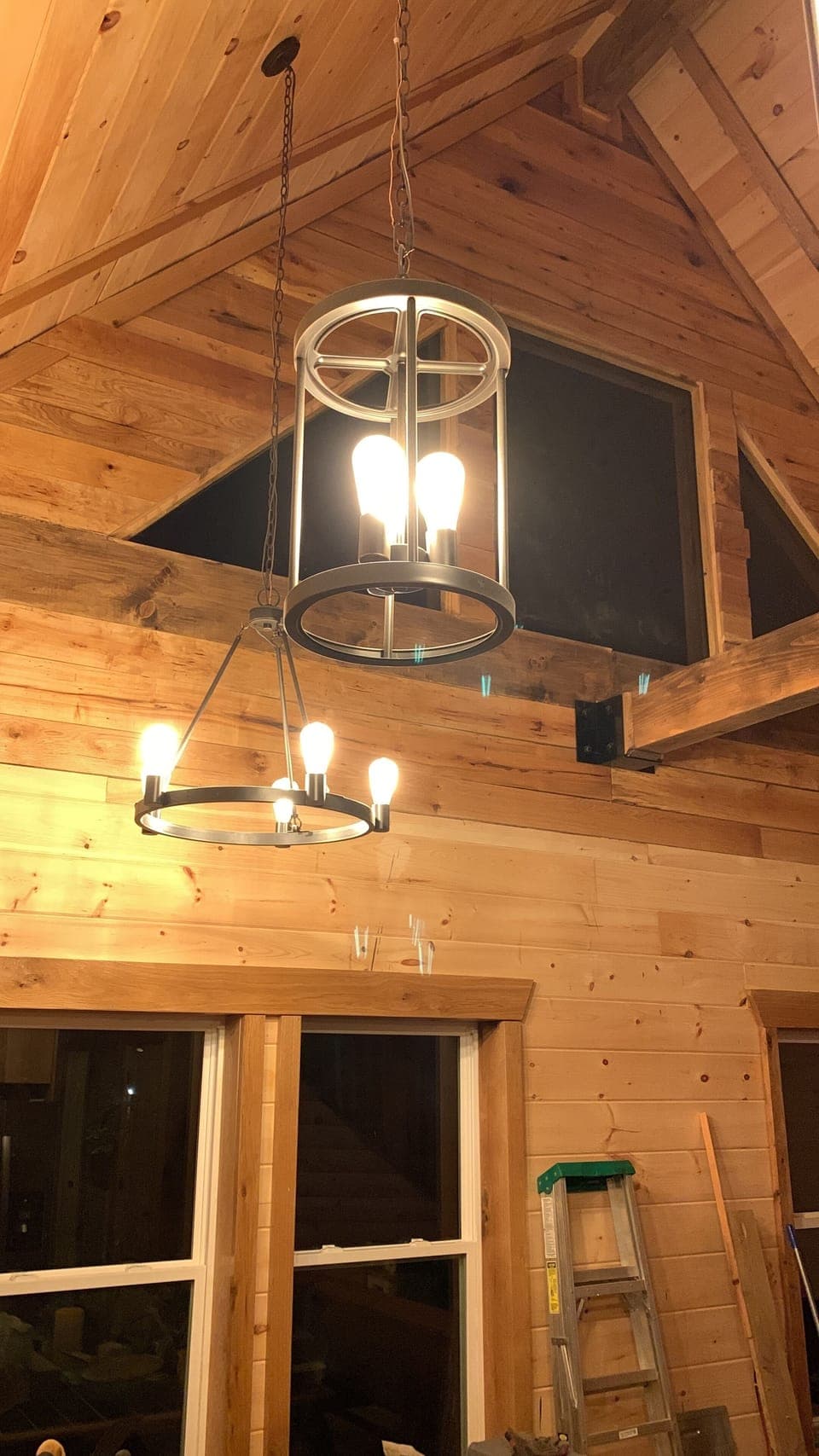 22 ft cathedral ceiling 