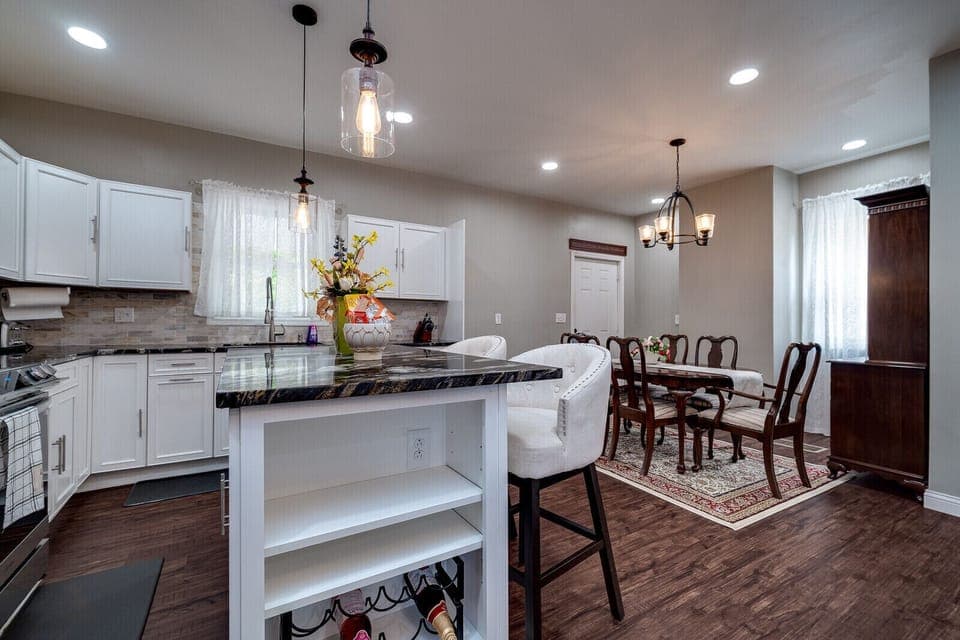 Island and counter