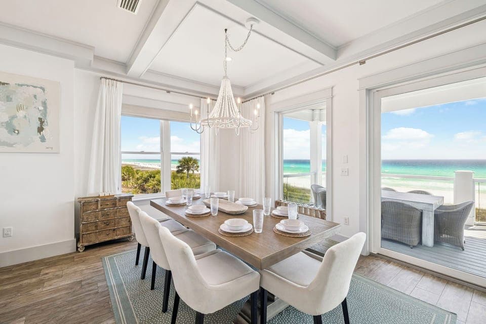 Gather for Gourmet Dinners at the Dining Table - Seating for 8