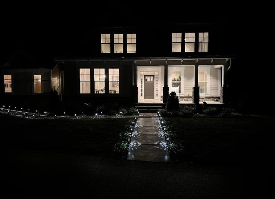 Front at night!