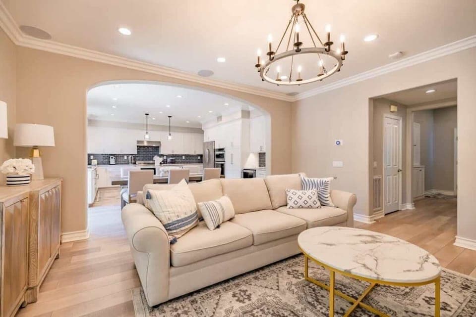 Modern and stylish living area designed for comfort