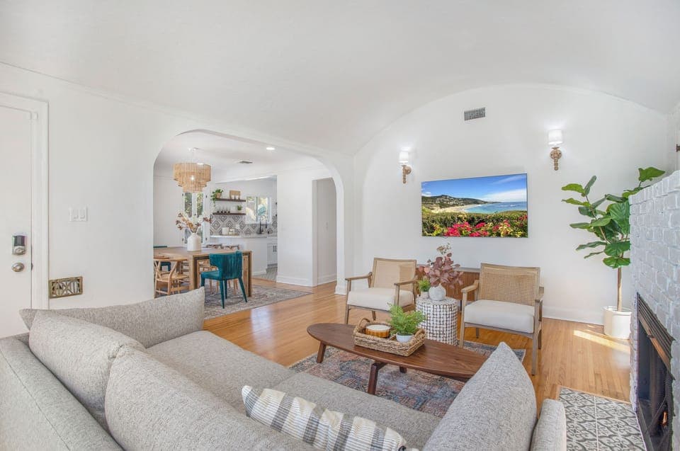 Living room on first floor