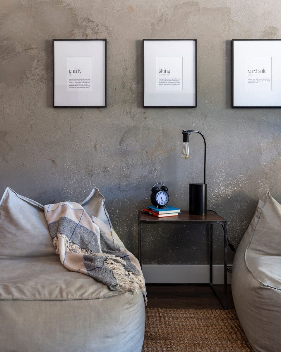 Bean bags make for fun movie nights