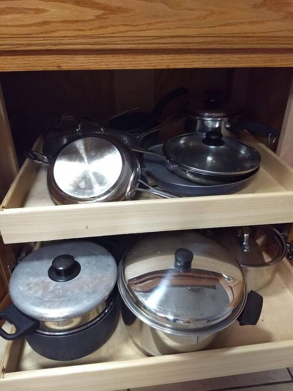 Well stocked kitchen