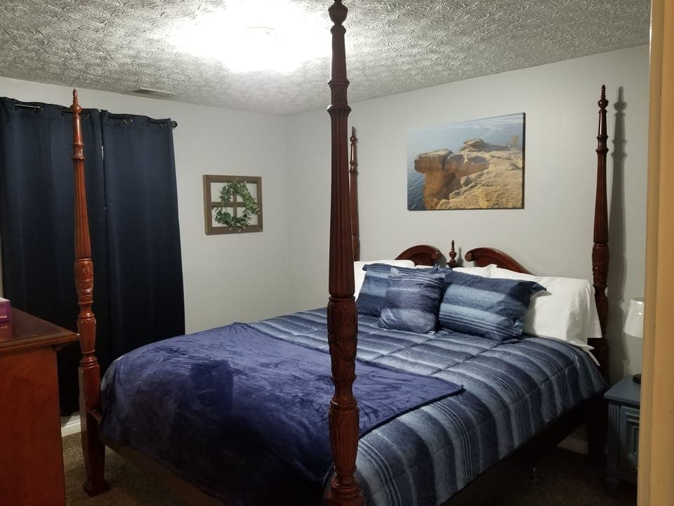 Very comfortable King size bed