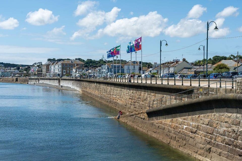 Penzance Promenade at end of the Terrace