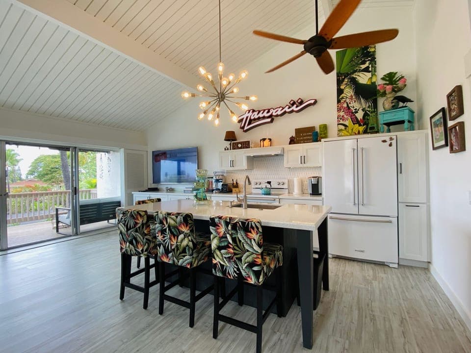 Beautiful open concept kitchen