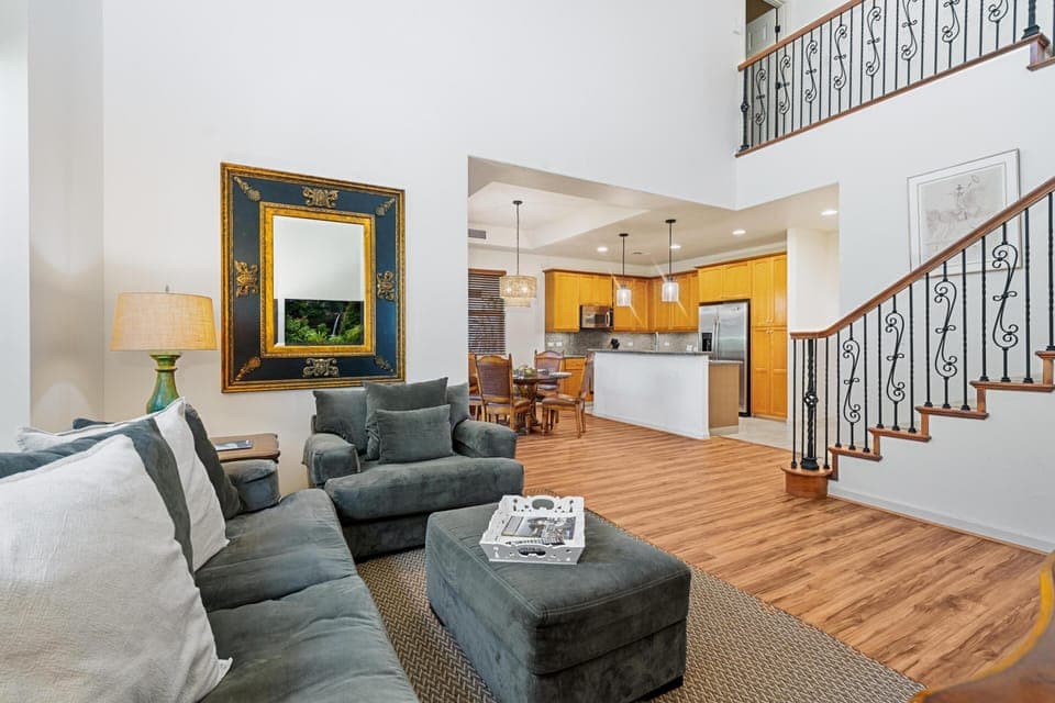 Open layout perfect for entertaining or family meals.