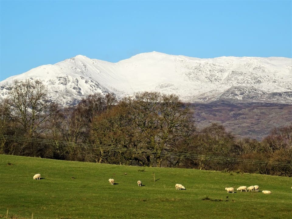 view or the Arenig in Winter
